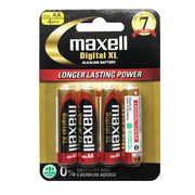 Maxell Digital Alkaline XL Alkaline AA 4 Pack image 0