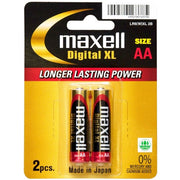 Maxell Alkaline Digital XL AA 2 Pack image 0