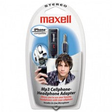 Headphone Hands-free Adapter with Mic. for Smartphones image 0