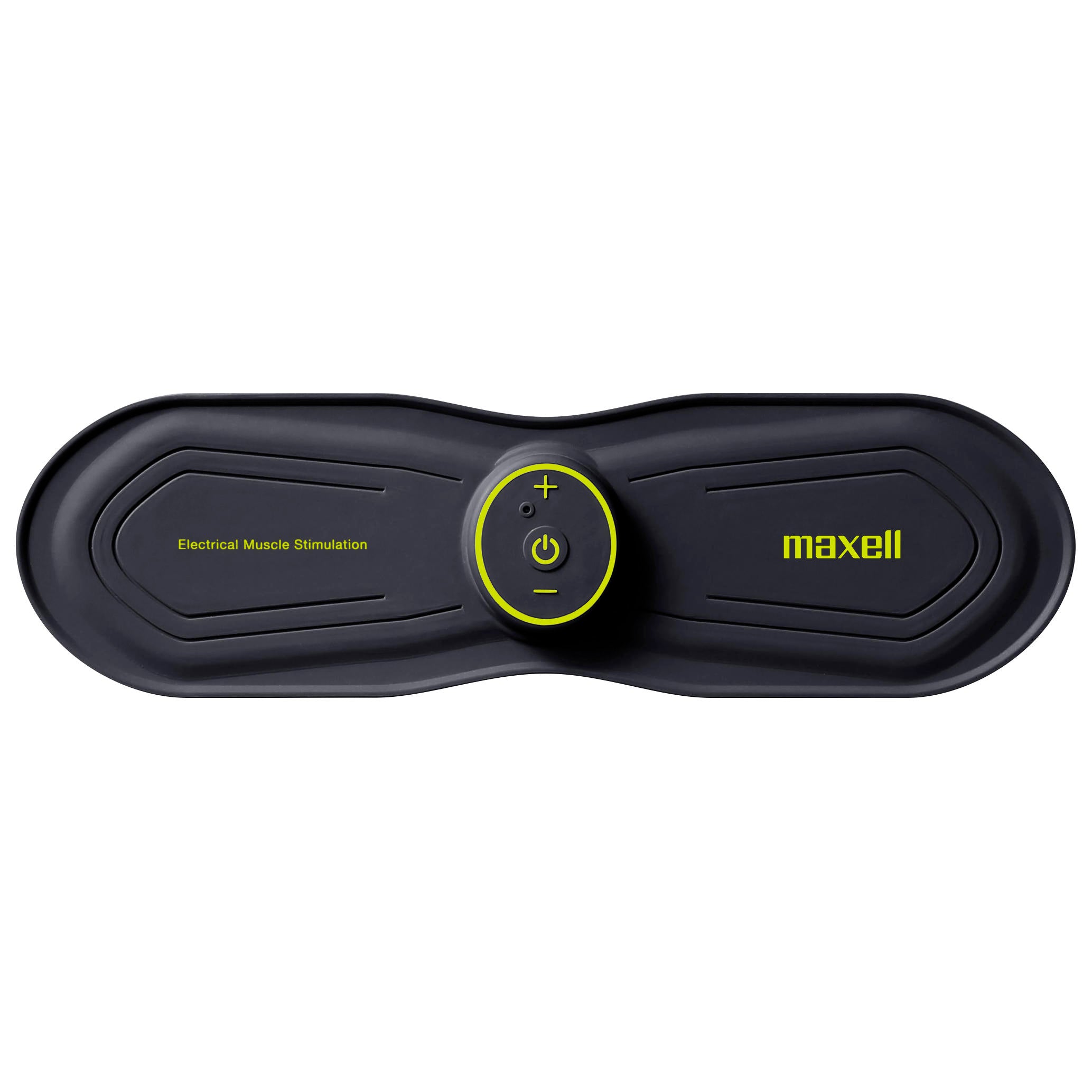 Maxell electric muscle stimulator ems tens machine device - 2 Pad Black image 1