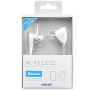 Maxell Fitness Bluetooth In-Ear Earphones White BTS-500 image 0