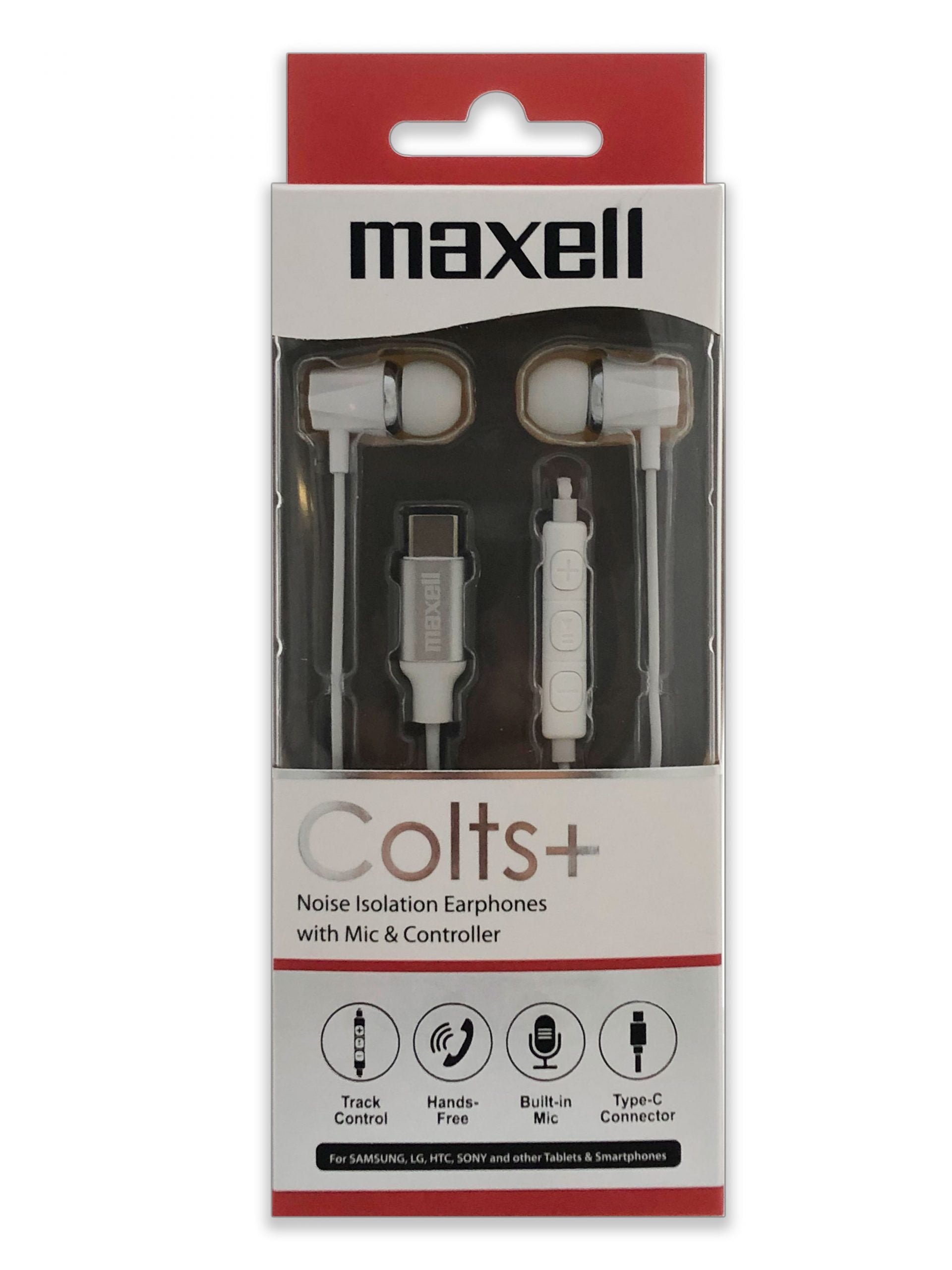Type C InEar Earphone Loud Deep Bass - Colts+ image 1