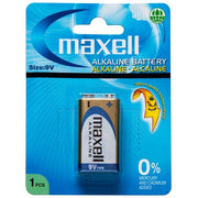 Maxell Premium Alkaline Battery 9V image 0