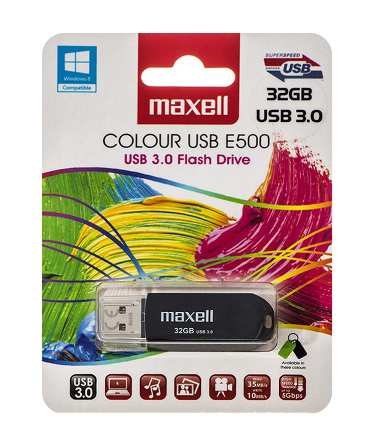 USB 3.0 Flash Drive E500 - 32GB image 0