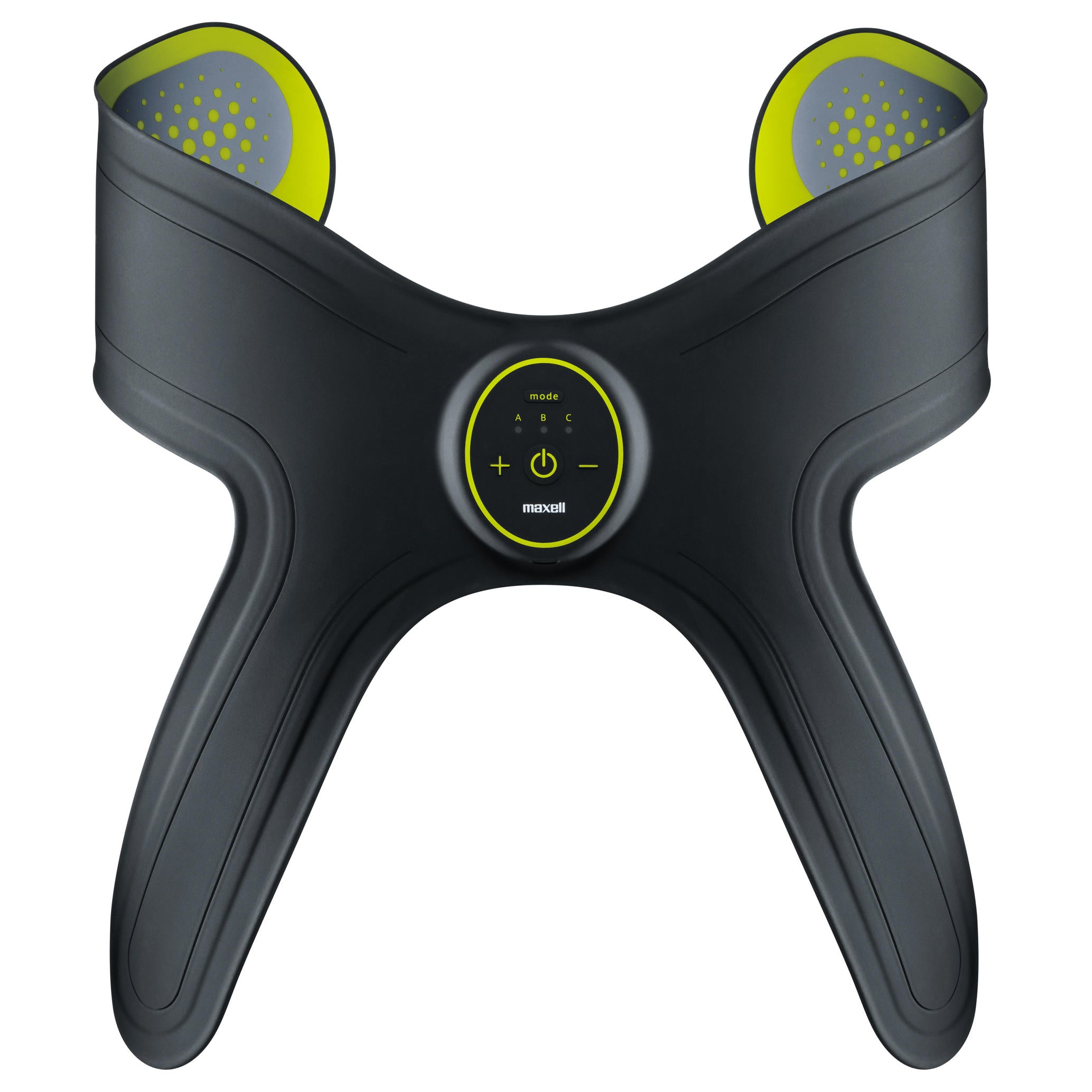 Maxell electric muscle stimulator ems tens machine device - 6 Pad Black image 1