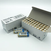 60x AAA Maxell Alkaline Batteries Bulk Buy image 0