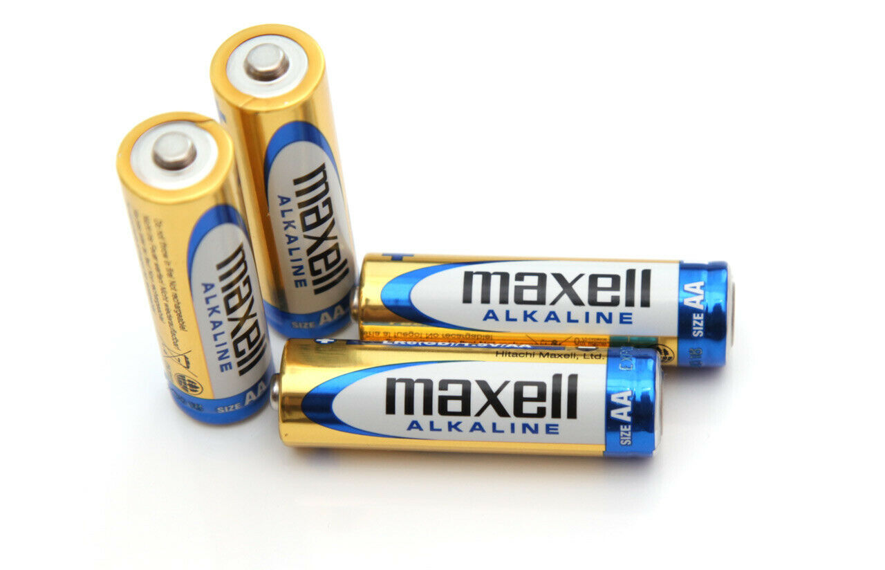 60x Maxell Alkaline AA Batteries Bulk Clearance image 1