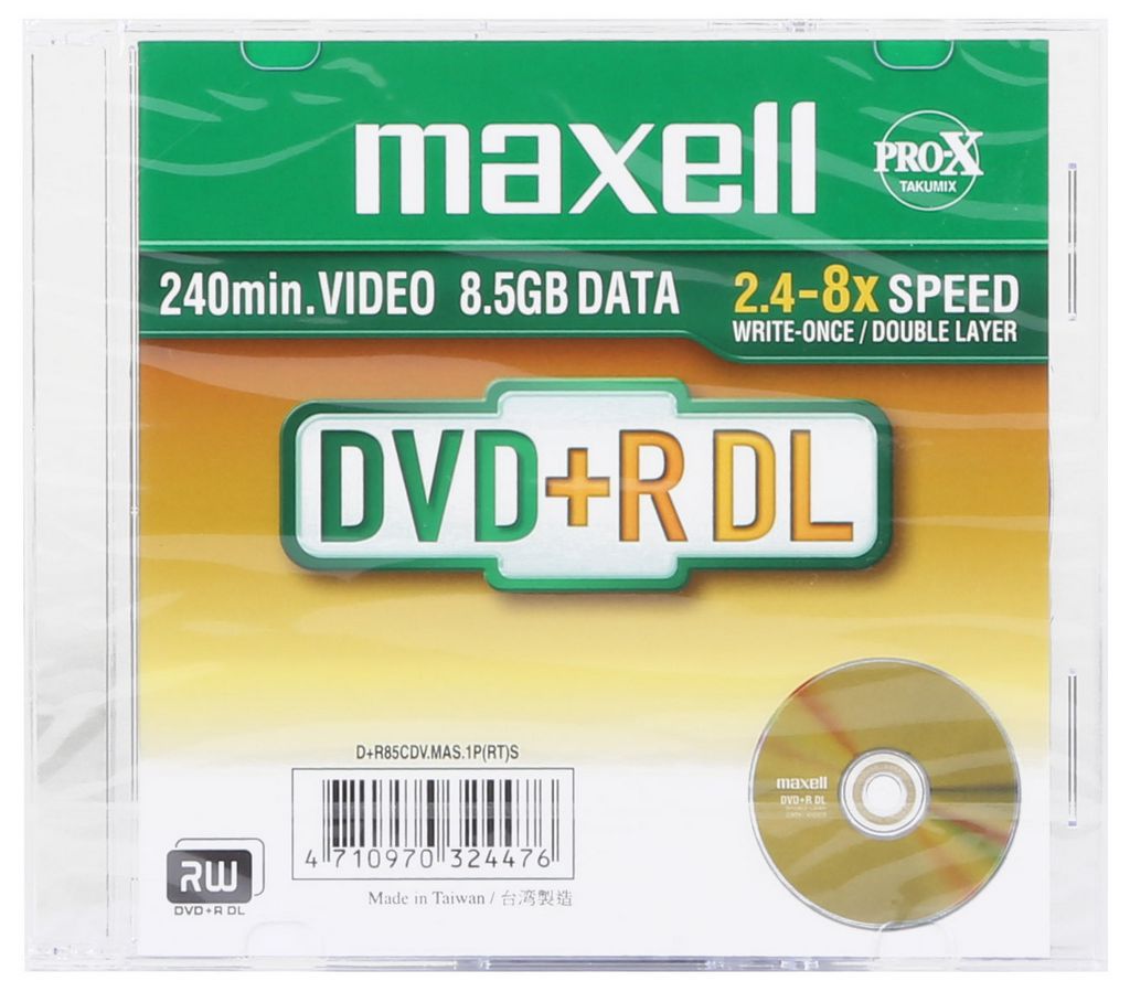 10x DVD+R DL 8.5GB Dual Layer 8x Master Quality Jewel Case image 2